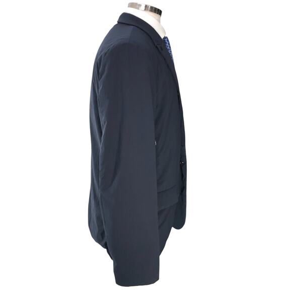 Still By Hand Mens Size 4 US L Jacket Sport Coat Quilted Puffer Navy *BLEMISHED - Picture 8 of 16